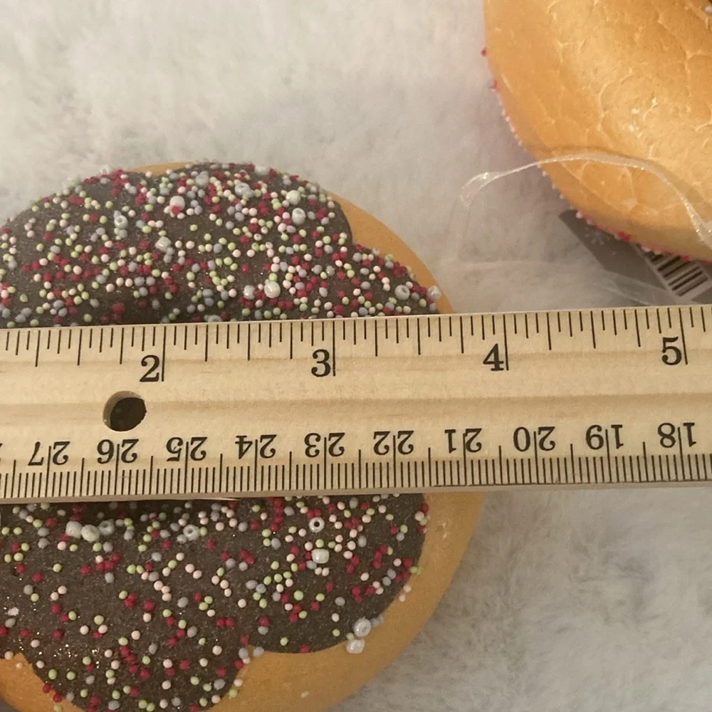 Faux Donut Ornaments